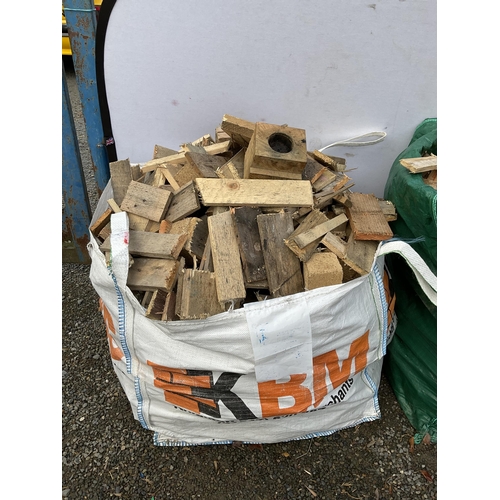 1 - DUMPY BAG OF WOOD