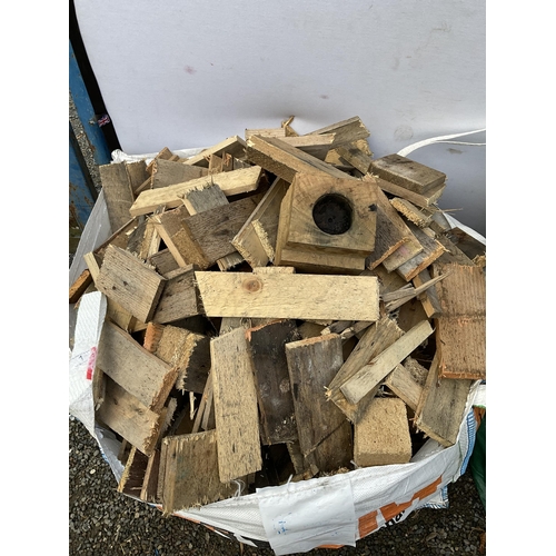 1 - DUMPY BAG OF WOOD