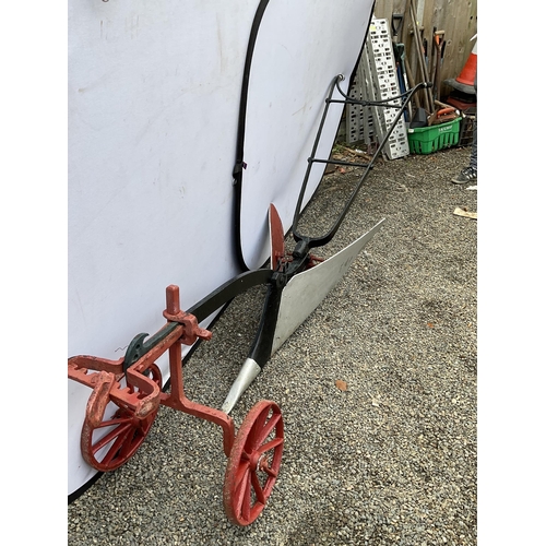 58 - VIC CAST IRON  PLOUGH IN GOOD CONDITION