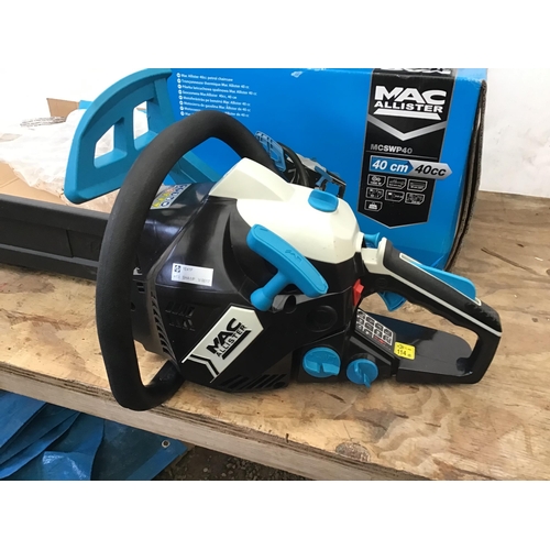 92 - MAC ALLISTER PETROL CHAINSAW (USED)