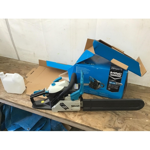 92 - MAC ALLISTER PETROL CHAINSAW (USED)