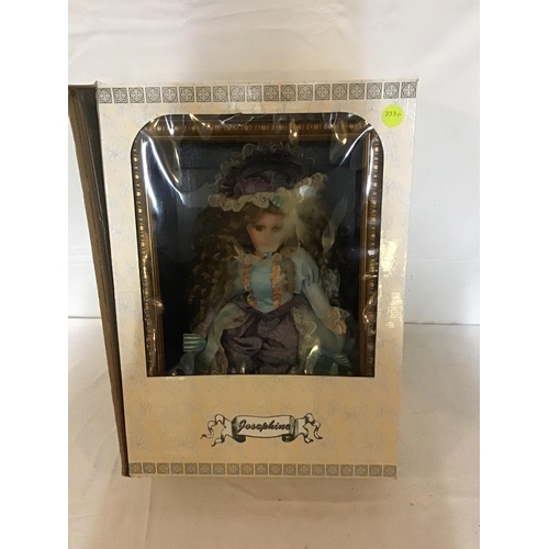 244 - BOXED COLLECTORS DOLL
JOESPHINE