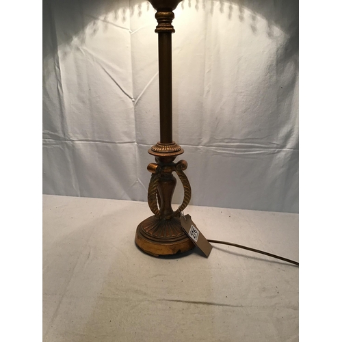 276 - TABLE LAMP WITH SHADE