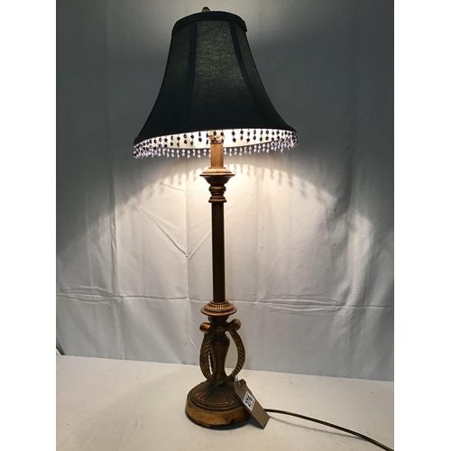 276 - TABLE LAMP WITH SHADE