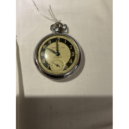 333 - 3 VINTAGE POCKET WATCHES AND WRIST WATCH