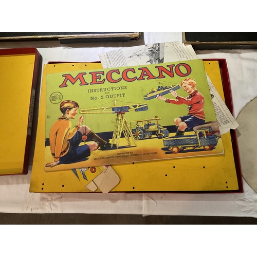 341 - 3 BOXED VINTAGE MECCANO SETS