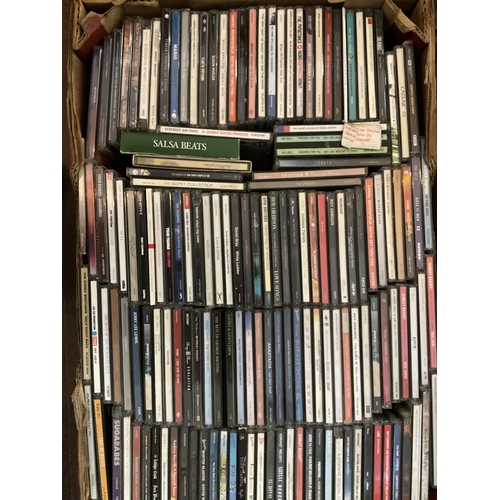 356 - 5 BOXES OF MUSIC CD'S