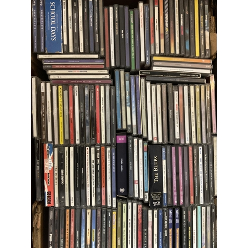 356 - 5 BOXES OF MUSIC CD'S