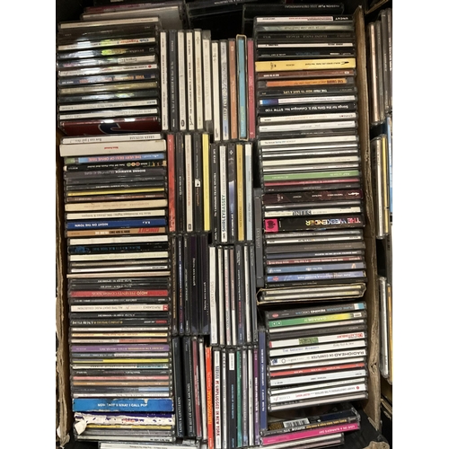 356 - 5 BOXES OF MUSIC CD'S