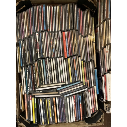 356 - 5 BOXES OF MUSIC CD'S