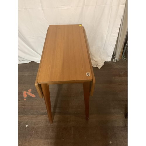 471 - VINT DROP LEAF KITCHEN TABLE (wormed)
D 36