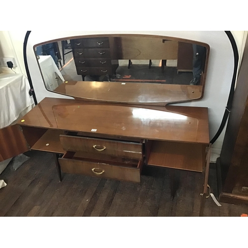 416 - RETRO WALNUT VENEERED DRESSING TABLE
L 60