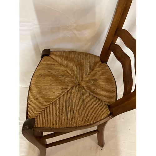 685 - VICTORIAN KITCHEN CHAIR