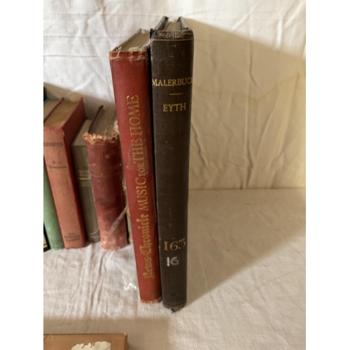 169 - QTY OF VINTAGE BOOKS ETC