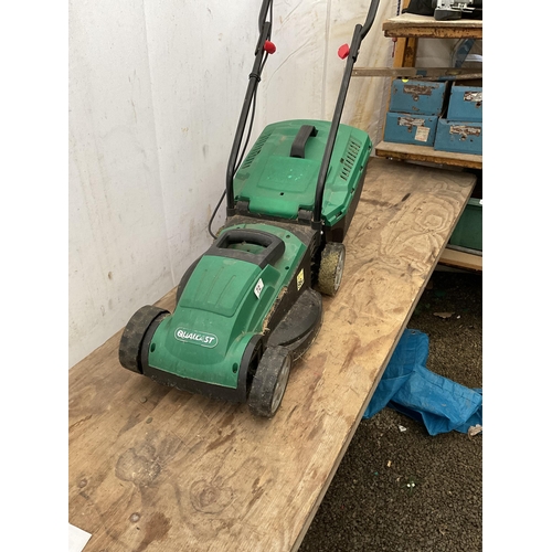 72 - ELECTRIC QAULCAST MOWER W/O