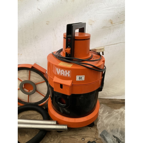80 - VAX HOOVER ETC W/O