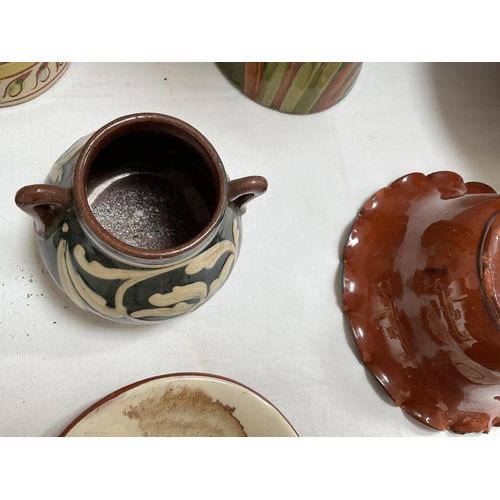 24 - BOX OF STUDIO POTTERYWARE