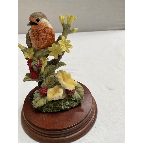 53 - 6 ORIENTAL CUPS & SAUCERS AND QTY CHINA BIRDS TO INCLUDE BESWICK ETC - A/F