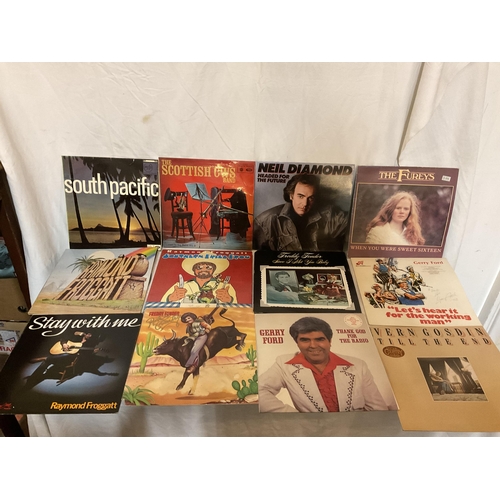 51 - 5 BOXES OF LPS AND SINGLES