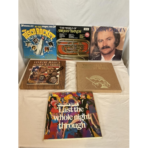 51 - 5 BOXES OF LPS AND SINGLES