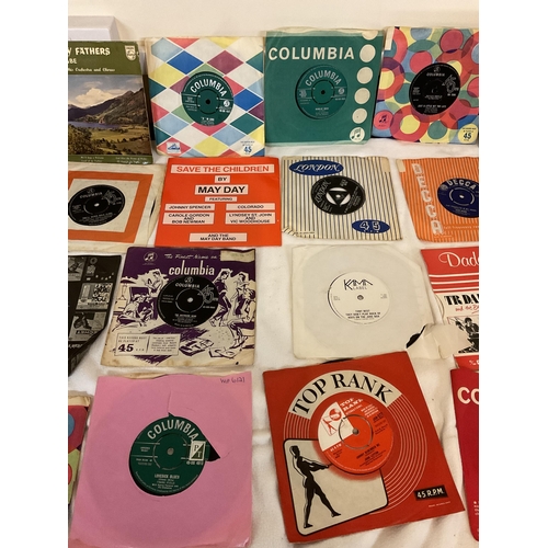 51 - 5 BOXES OF LPS AND SINGLES