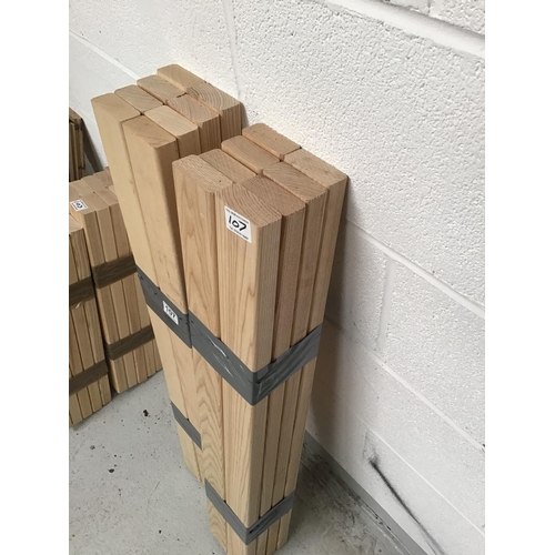 107 - 2 BUNDLES OF TIMBER