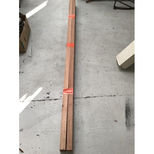 110 - 4 PIECES OF HARDWOOD 95