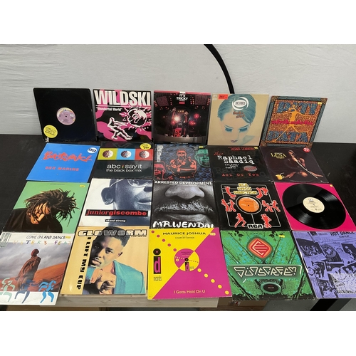 19 - CRATE OF LP'S TO INCLUDE BOB MARLEY, M PEOPLE, REGGAE ETC