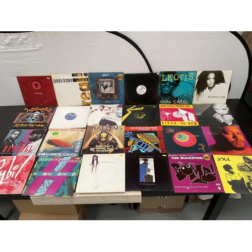 19 - CRATE OF LP'S TO INCLUDE BOB MARLEY, M PEOPLE, REGGAE ETC