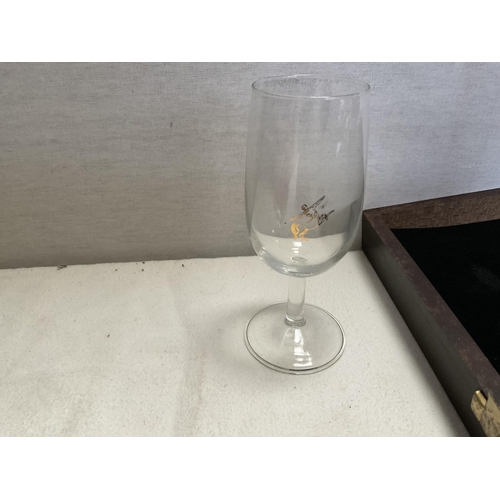 43 - BOXED REMY MARTIN BRANDY GLASSES