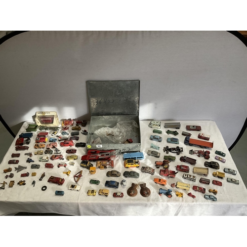 50 - QTY OF VINTAGE TOY CARS. LORRIES ETC