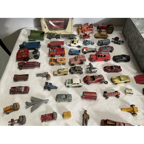 50 - QTY OF VINTAGE TOY CARS. LORRIES ETC