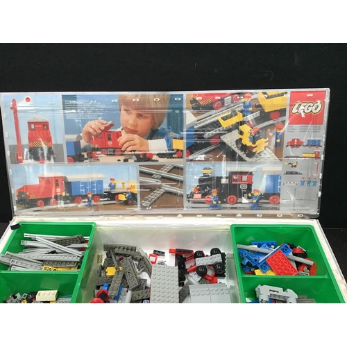 84 - VINTAGE BOXED LEGO RAILWAY SET