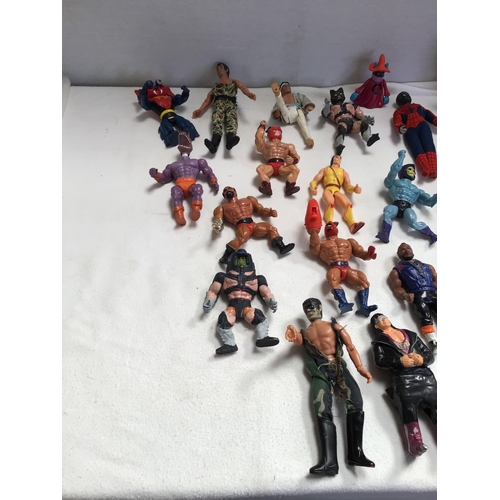 90 - CRATE OF ACTION FIGURES