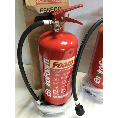 93 - 2 NEW 6LTR FOAM FIRE EXTINGUISHERS