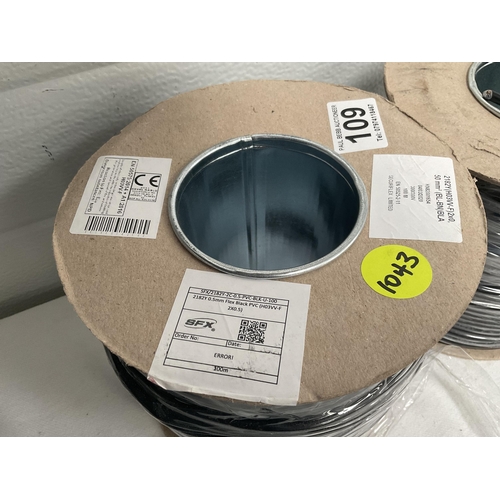 109 - 2 NEW ROLLS OF ELECTRIC CABLE