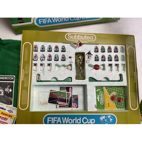 113 - VINTAGE SUBUTEO WORLD CUP EDITION GAME AND ASTRO PITCH