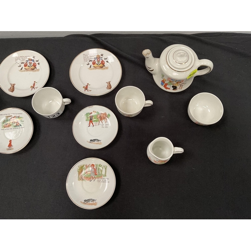 123 - DOLLS HOUSE CHINA TEA SET