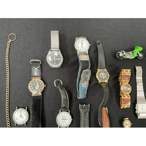 135 - QTY OF WATCHES ETC