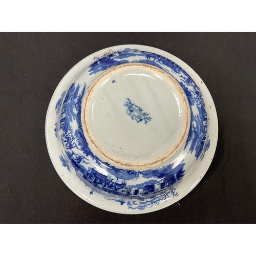 136 - FLO BLUE VICTORIAN WASH BOWL