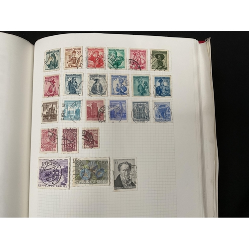 146 - QTY OF FIRST DAY COVERS, STAMP ALBUMS, VINTAGE MAPS, PHOTOGRAPH ALBUM, AUTOGRAPH BOOK