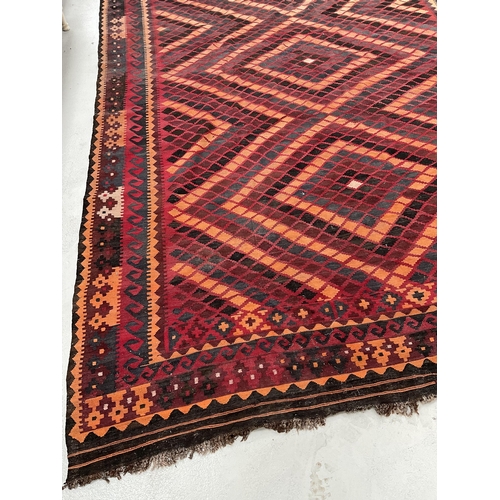 305 - EARLY HANDMADE CARPET - A/F