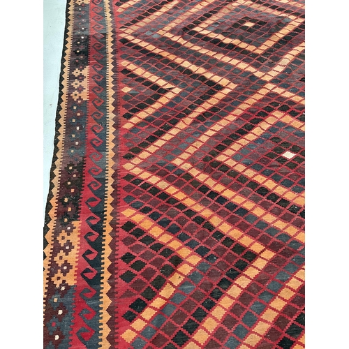 305 - EARLY HANDMADE CARPET - A/F