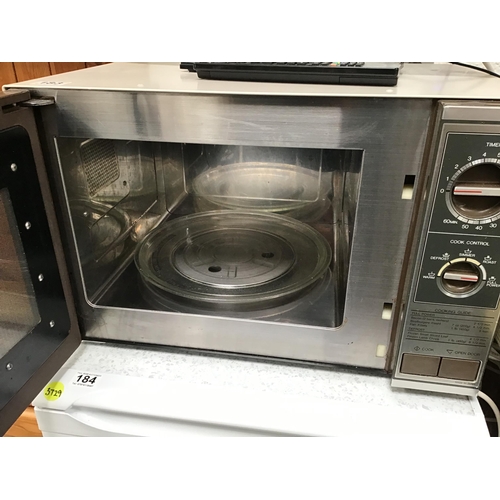 183 - SHARP MICROWAVE OVEN