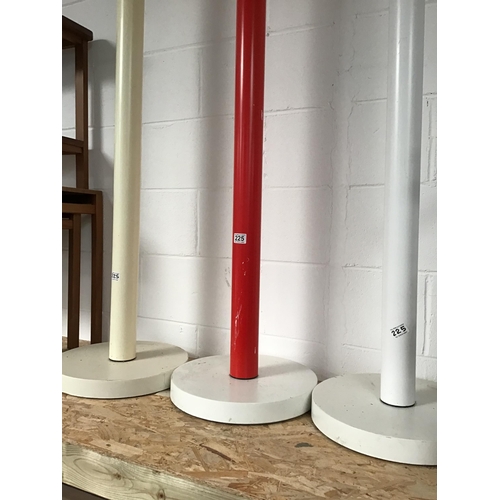 225 - 3 MODERN CACTUS COAT STANDS