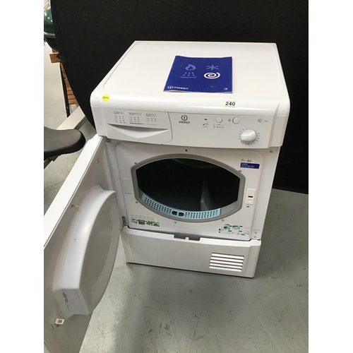 240 - INDESIT 7KG TUMBLE DRYER