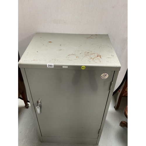 280 - METAL SECURITY CABINET - H40