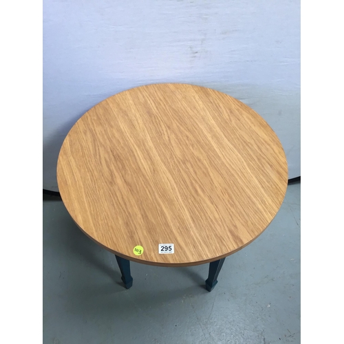 295 - MODERN BAR TABLE - TOP LOOSE - H29