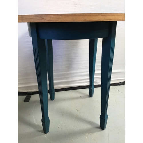 295 - MODERN BAR TABLE - TOP LOOSE - H29