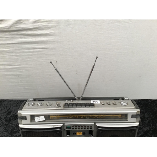 309 - SHARP RADIO CASSETTE GF 8585